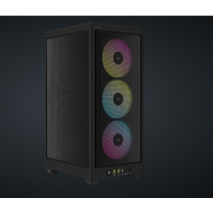 Carcasa Corsair 2000D Airflow RGB Mini-ITX, panou tempered glass, 3x - imagine 2