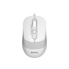 FM10 WHITE Mouse A4tech FM10, cu fir, alb