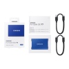 MU-PC2T0H/WW SSD Extern Samsung T7, 2TB, Blue, USB 3.1