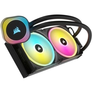 Cooler CPU Corsair H115i, ventilator 2x140 mm, baza cupru, Socket - imagine 3